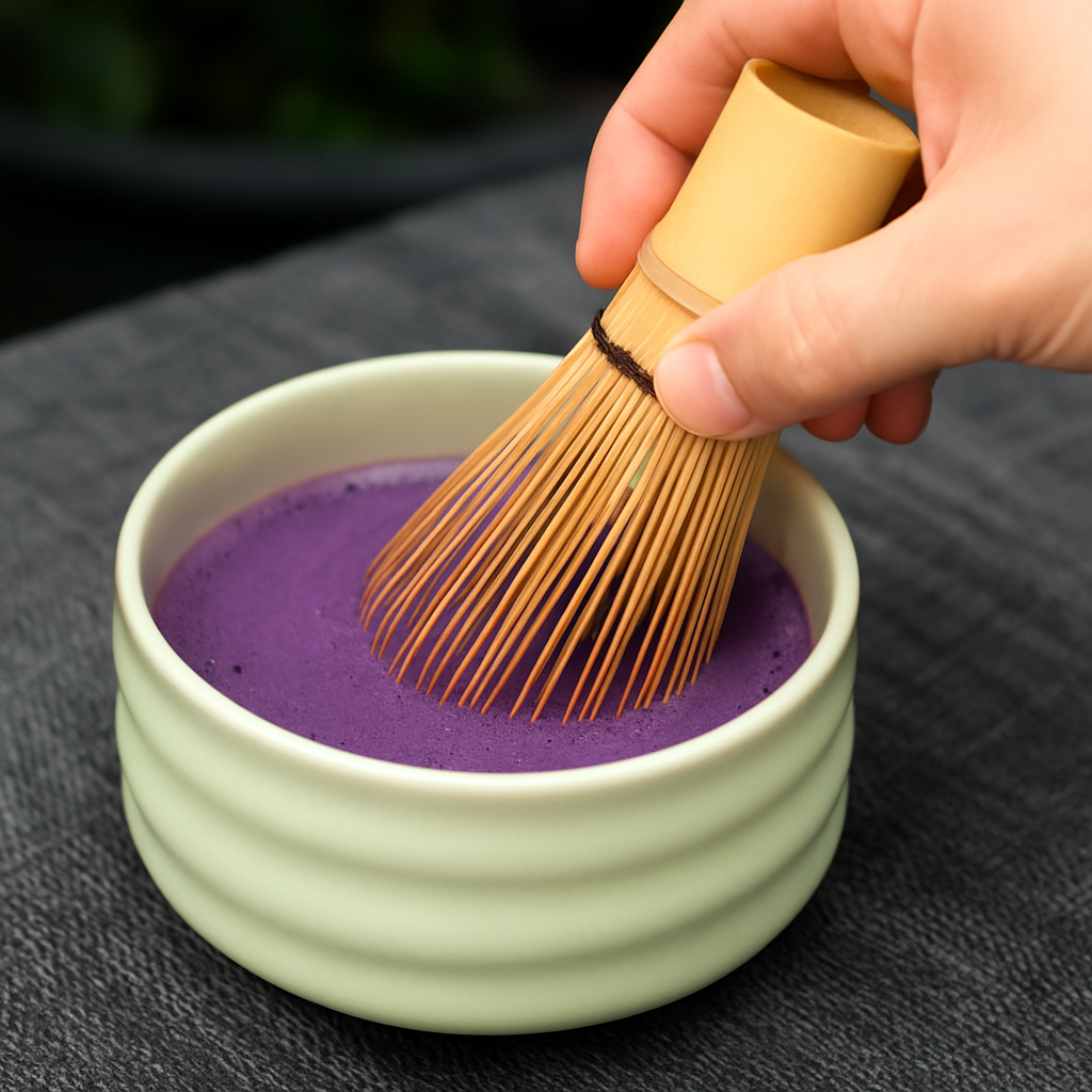 Fouet en bambou pour un UBE parfait